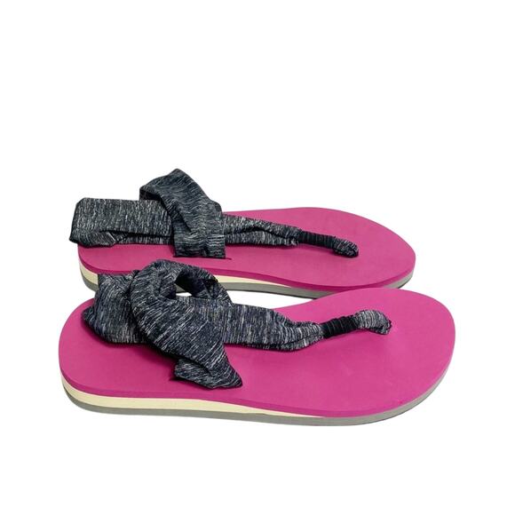 Chooka Slingback Thong Flip Flop Magenta Sandal SIZE 9 NEW - Picture 1 of 3